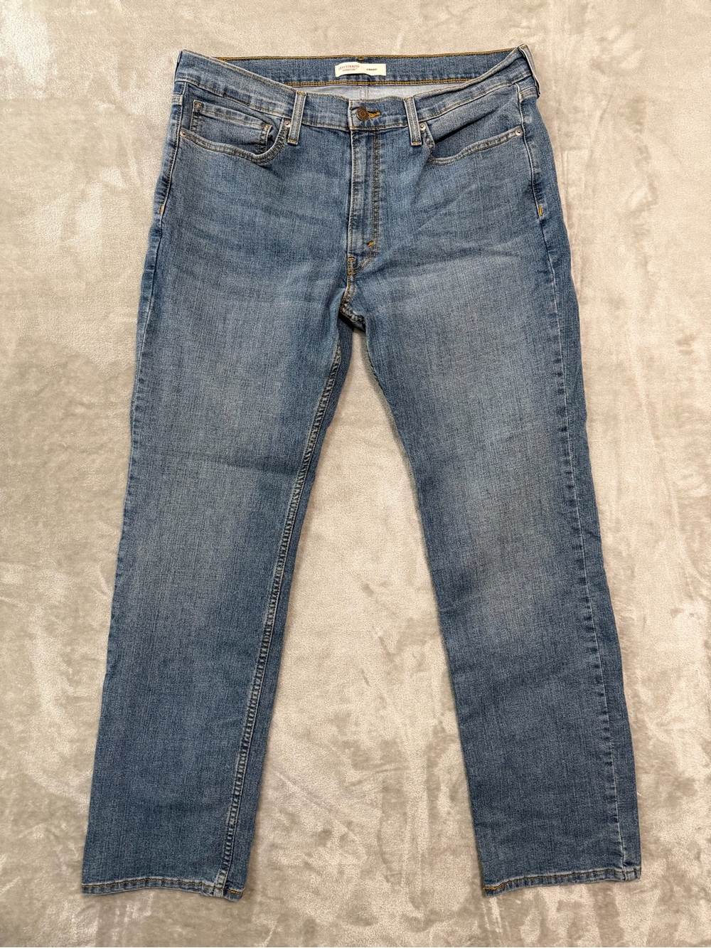 Levi Strauss & Co. Signature Blue Straight Leg Jeans Mens 36x32